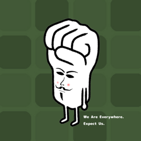Anonymous version of #tumindig avatar.